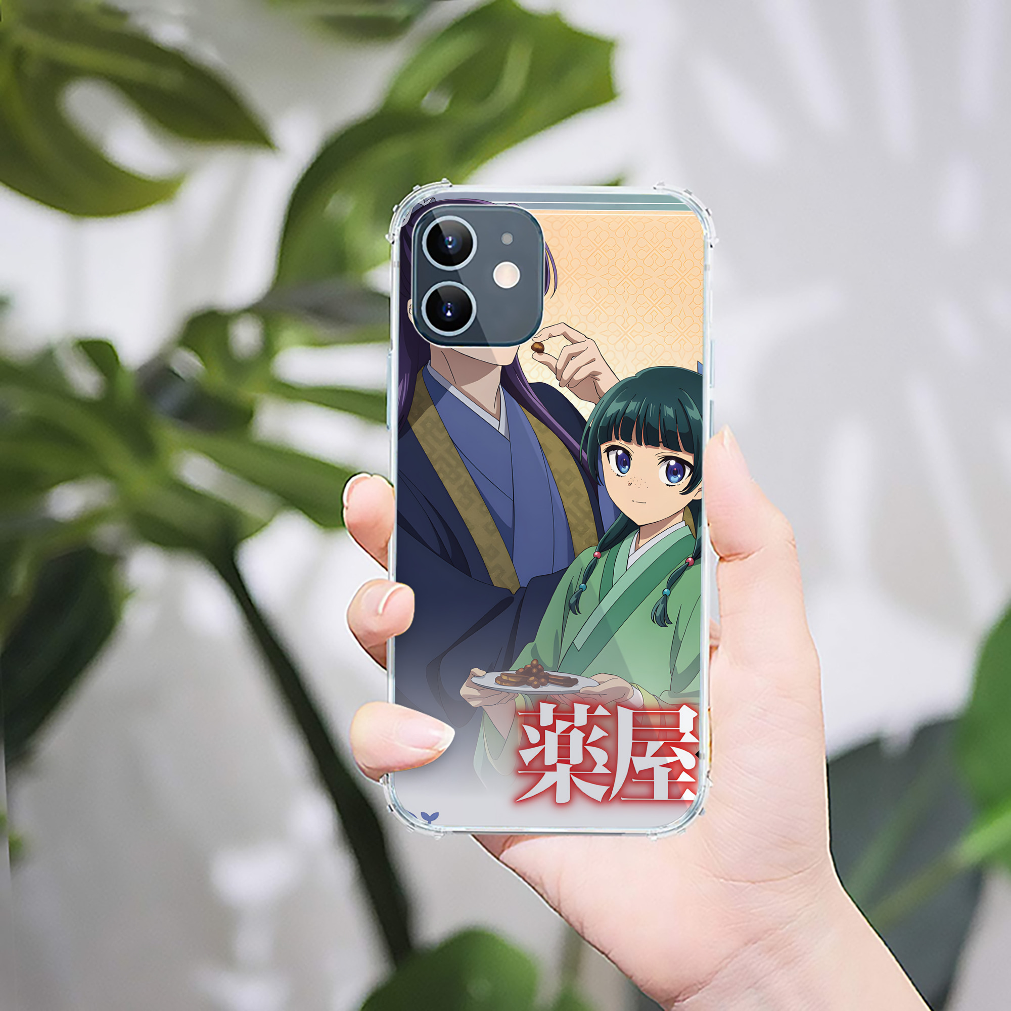 （画像用） 薬屋のひとりごと The Apothecary Diaries 【iPhone 12シリーズ対応】透明スマホケース（クリアソフトケース）